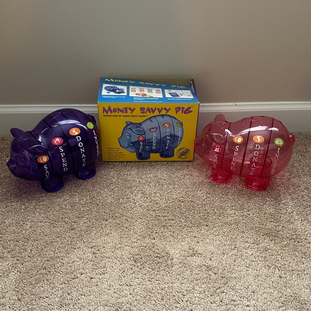Money Savvy piggy banks
